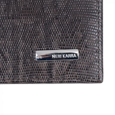 Обкладинка для прав з натуральної шкіри Neri Karra 0032.1-42.60 темно коричневий