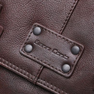 Класичний рюкзак з натуральної шкіри Gianni Conti 1132334-dark brown