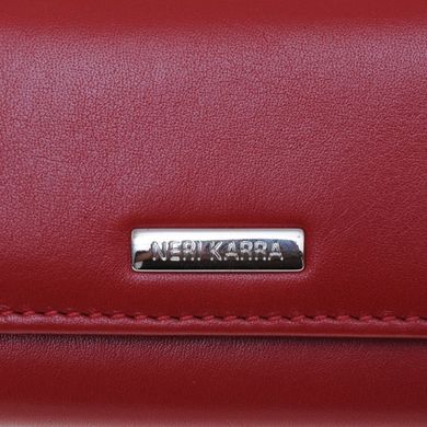 Классическая ключница из натуральной кожи Neri Karra 0026-1.3-01.05 красная