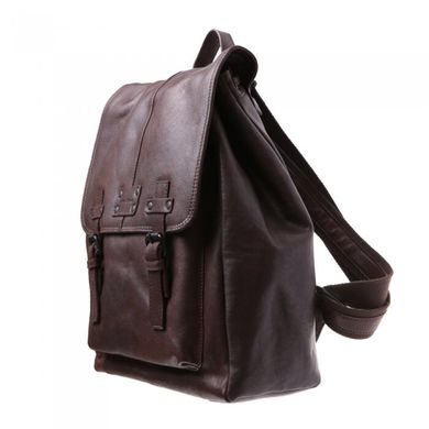 Класичний рюкзак з натуральної шкіри Gianni Conti 1132334-dark brown