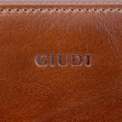 Кошелёк женский Giudi из натуральной кожи 6802/gd-02 коричневый