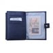 Обкладинка комбінована для паспорта і прав Neri Karra 0031.3-01.09 синя:5