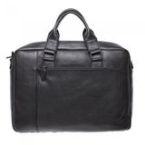 Шкіряні сумки-портфелі: Сумка портфель Gianni Conti з натуральної шкіри 1811342-black