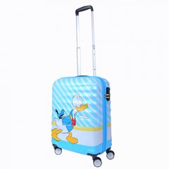 Детский чемодан из abs пластика на 4 сдвоенных колесах Wavebreaker Disney Donald Duck American Tourister 31c.021.001