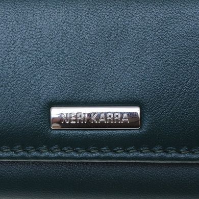 Классическая ключница из натуральной кожи Neri Karra 0026-1.3-01.06 зелёная