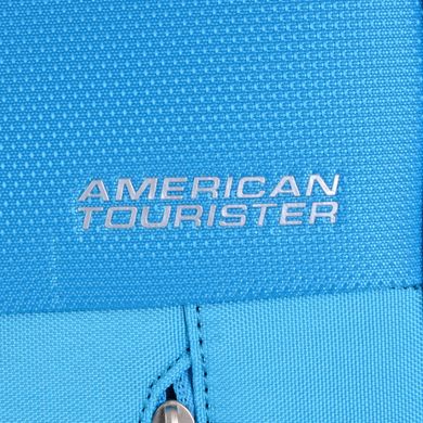 Чемодан текстильный Heat Wave American Tourister на 4 колесах 95g.001.004 голубой