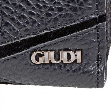 Гаманець жіночий Giudi з натуральної шкіри 6802/lgp/ae/ca/gvl-03 чорний