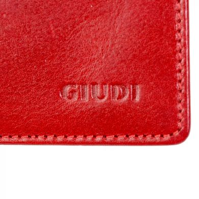 Гаманець жіночий Giudi з натуральної шкіри 6917/gd-05 червоний
