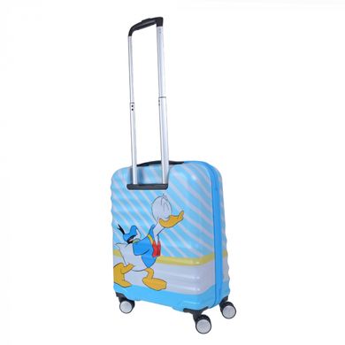 Дитяча валіза з abs пластика на 4 здвоєних колесах Wavebreaker Disney Donald Duck American Tourister 31c.021.001