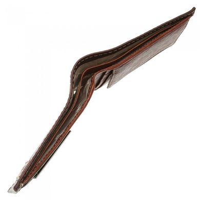 Гаманець чоловічий Gianni Conti з натуральної шкіри 997111-dark brown/leather