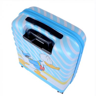 Дитяча валіза з abs пластика на 4 здвоєних колесах Wavebreaker Disney Donald Duck American Tourister 31c.021.001