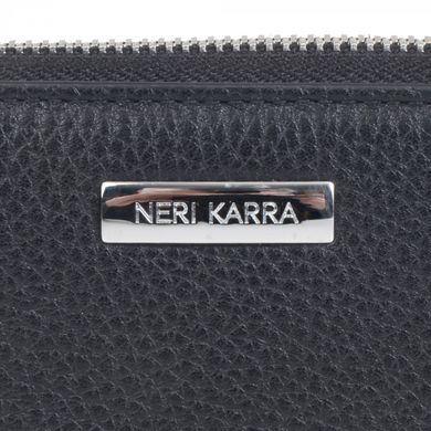 Гаманець жіночий з натуральної шкіри Neri Karra 0574.05.01 чорний
