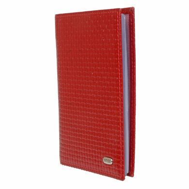 Обложка для прав из натуральной кожи Petek 584-020-10 красная