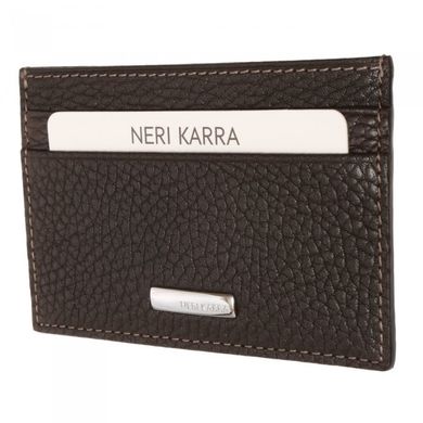 Кредитница Neri Karra из натуральной кожи 0133s.55.49 коричневый