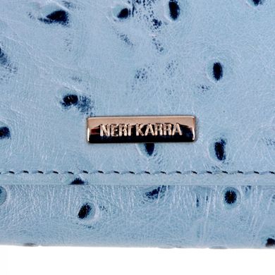 Класична ключниця з натуральної шкіри Neri Karra 0026.2-78.23 блакитний
