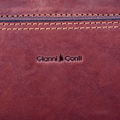 Рюкзак Gianni Conti з натуральної шкіри 912152-dark brown