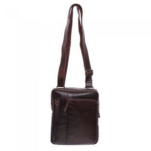 Сумка мужская Gianni Conti из натуральной кожи 2502550-dark brown