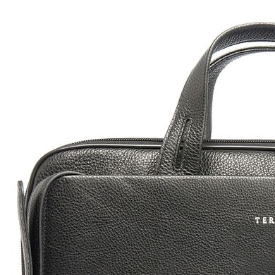 Сумка-портфель из натуральной кожи с отделением для ноутбука Tergan 21269-siyah/latigo