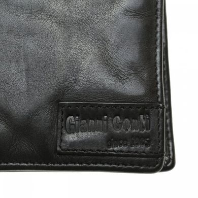Гаманець чоловічий Gianni Conti з натуральної шкіри 4207220-black
