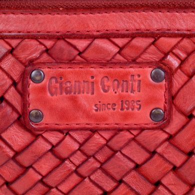 Сумка жіноча Gianni Conti з натуральної шкіри 4153364-red