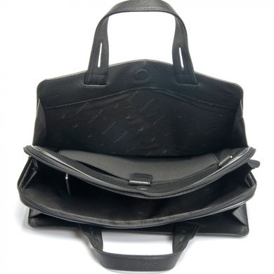 Сумка-портфель з натуральної шкіри з відділенням для ноутбука Tergan 21269-siyah/latigo