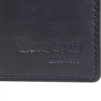 Гаманець чоловічий Gianni Conti з натуральної шкіри 4067111-black