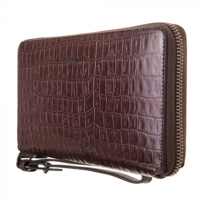 Барсетка гаманець Cerruti1881 з натуральної шкіри cema03176c-dark brown