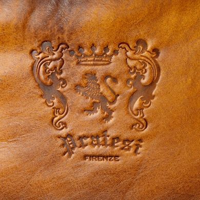 Складной винтажный стул ручной работы из натуральной кожи/дерева Pratesi bma183