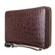 Барсетка гаманець Cerruti1881 з натуральної шкіри cema03176c-dark brown:3
