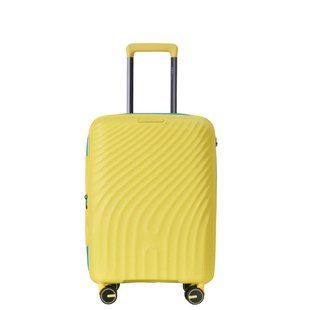 Чемодан из полипропилена Urban V&VTravel на 4 сдвоенных колесах tr-8026-55-yellow