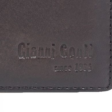Гаманець чоловічий Gianni Conti з натуральної шкіри 4067111-brown