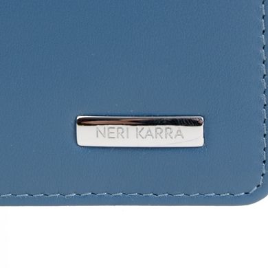 Обкладинка для паспорта з натуральної шкіри Neri Karra 0040.3-01.125 синій