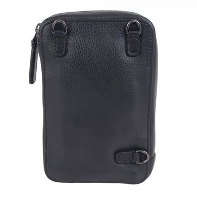 Барсетка гаманець Gianni Conti з натуральної шкіри 4952566-black