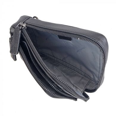 Барсетка гаманець Gianni Conti з натуральної шкіри 4952566-black