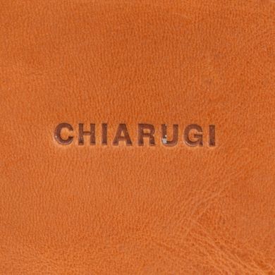 Барсетка-кошелёк Chiarugi из натуральной кожи 51427-3 жёлтая