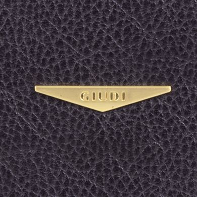 Борсетка-гаманець Giudi з натуральної шкіри 10164/ae-08 темно коричневий