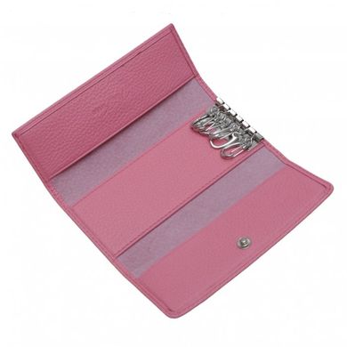 Классическая ключница из натуральной кожи Neri Karra 0025-1.05.35 розовая