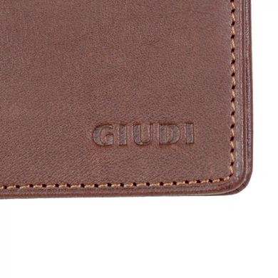 Зажим для денег Giudi из натуральной кожи 6779/vlv-02 коричневый