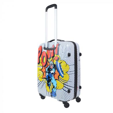 Дитяча пластикова валіза на 4х колесах Marvel Legends American Tourister 21c.012.007