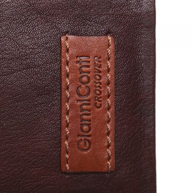 Гаманець чоловічий Gianni Conti з натуральної шкіри 997220-dark brown/leather