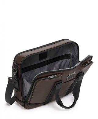 Сумка-портфель з натуральної шкіри з відділенням для ноутбука Alpha Bravo Leather Tumi 0932741dbl