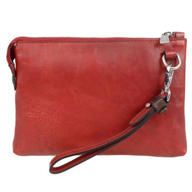 Барсетка-кошелёк Chiarugi из натуральной кожи 51427-4 красная