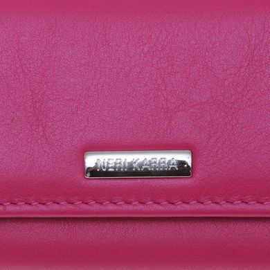 Классическая ключница из натуральной кожи Neri Karra 0026-1.3-01.27 розовая