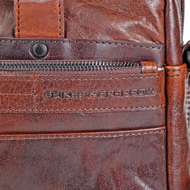 Сумка-портфель с отделением для ноутбука Spikes & Sparrow из натуральной кожи 9937001
