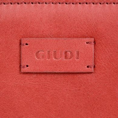 Гаманець жіночий Giudi з натуральної шкіри 6802/tp/tv/vcr-05 червоний