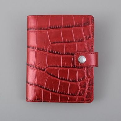 Обкладинка для прав з натуральної шкіри Karra k10008.4-35.44/12 червоний/білий