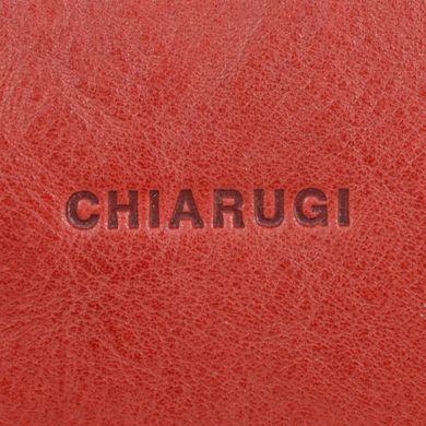 Барсетка-кошелёк Chiarugi из натуральной кожи 51427-4 красная