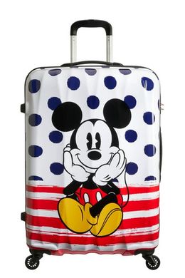 Дитяча валіза з abs пластика Disney Legends American Tourister на 4 колесах 19c.071.008 мультиколір