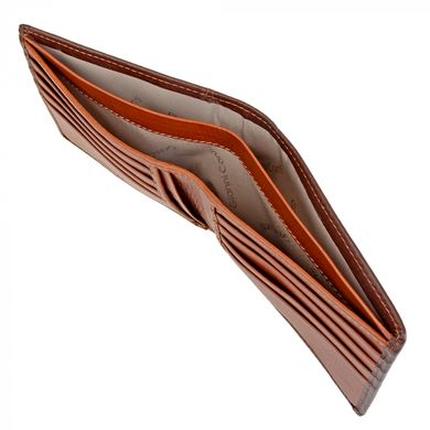 Гаманець чоловічий Gianni Conti з натуральної шкіри 587720-brown/leather