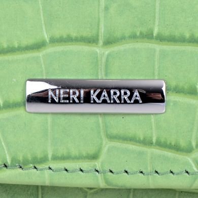 Гаманець жіночий з натуральної шкіри Neri Karra 0513.1-35.55 зелений